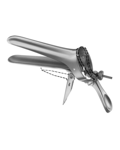 Spéculum de cusco, 100 x 30 mm