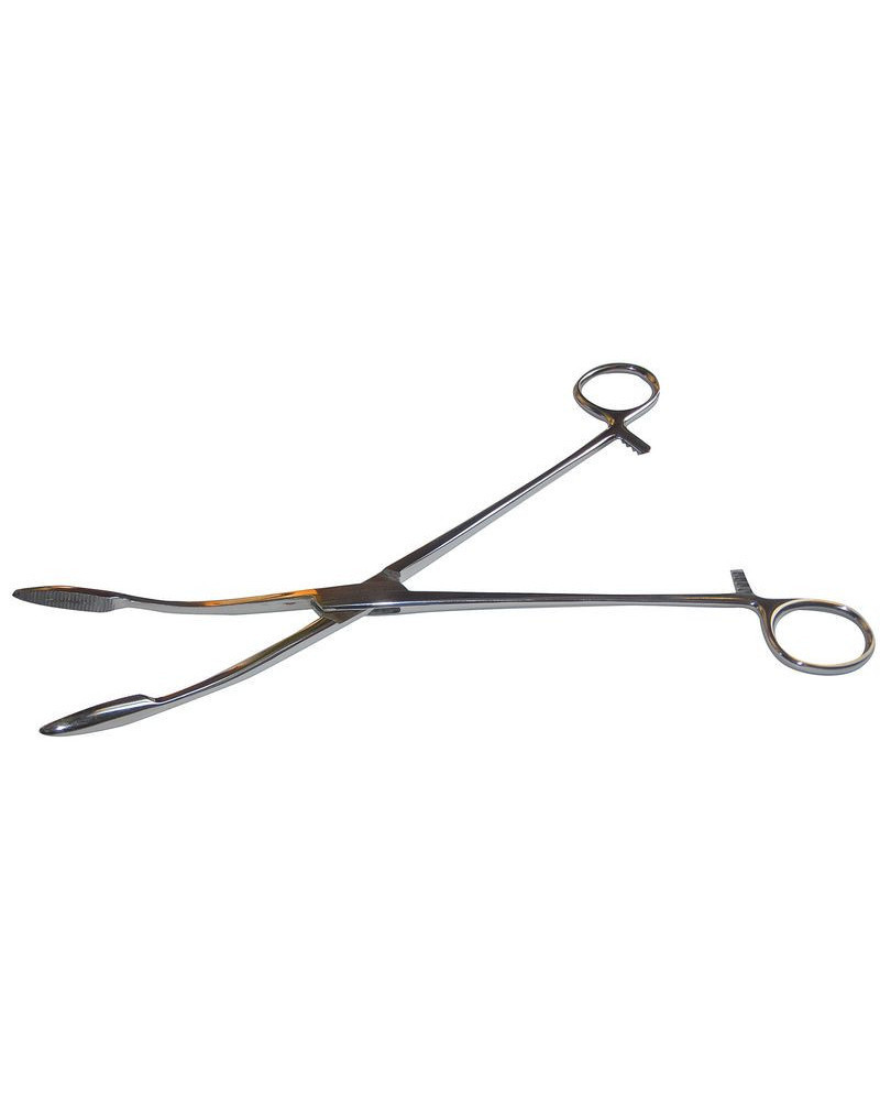 Pince longuette ou à pansement courbe 20 cm
