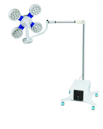 Lampe d'opération mobile à  LED avec batterie de secours