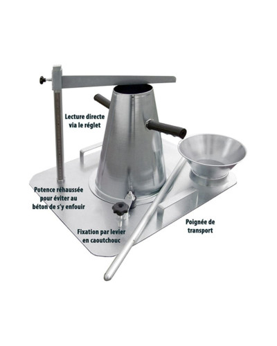 Cône Abrams en acier zingué