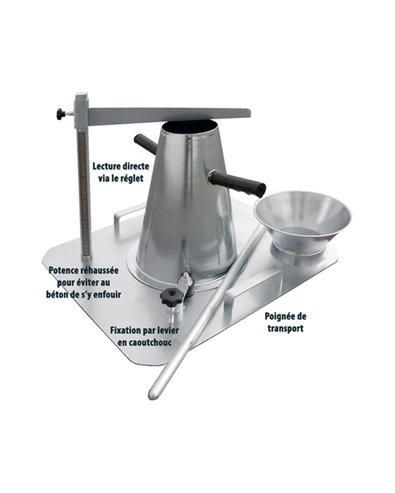 Cône Abrams en acier zingué