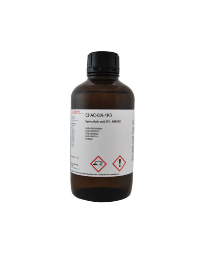 Acide Chlorhydrique 37% pour analyses (1000 ML)