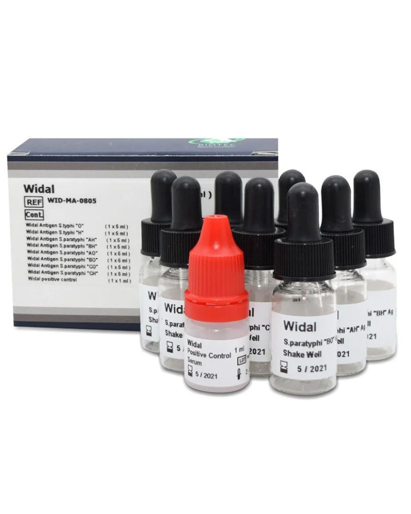 Suspension WIDAL SET DE 6 X 5 ML