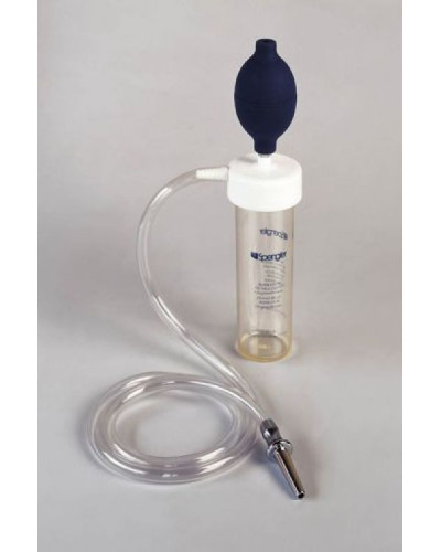 Aspirateur manuel de mucosités 200 ml, autoclavable (canule Métallique)