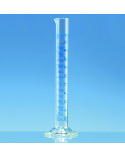 Eprouvette graduée classe B en verre borosilicaté 3.3