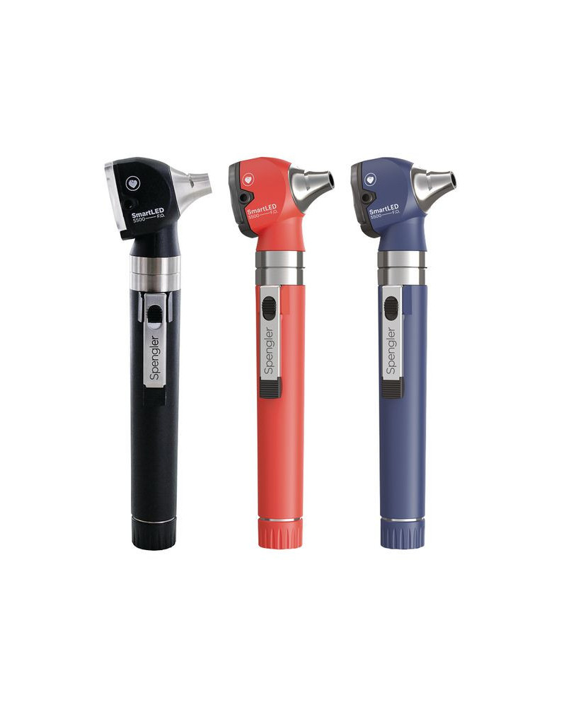 Otoscope SMARTLED 5500 à  fibre optique à  LED noir