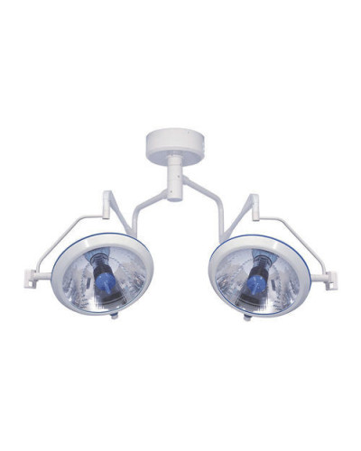 Lampe Scialytique à  double coupoles, Modèle Hal 700D