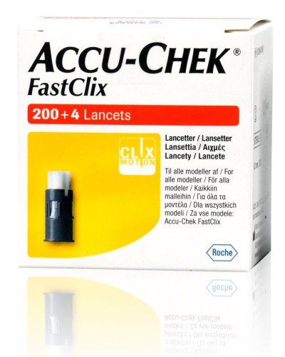 Lancettes Accu chek Fastclix