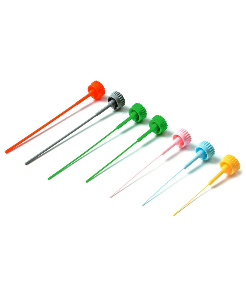 Obturateur pour cathéter droit avec ailettes et site Obturateur pour cathéter droit avec ailettes et site