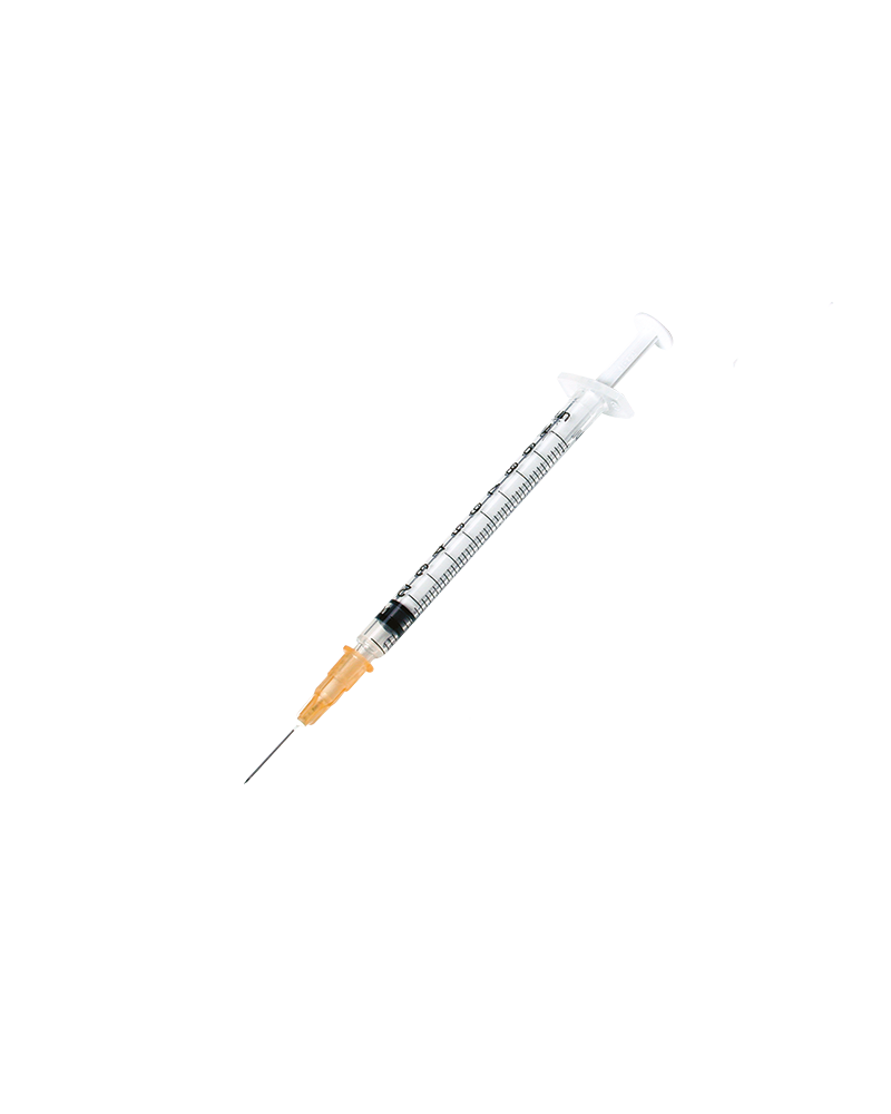 Seringue 3 pièces avec aiguille Seringue 3 pièces avec aiguille