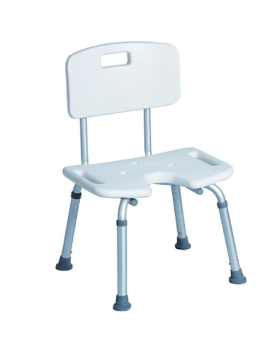 Chaise de douche sans bras
