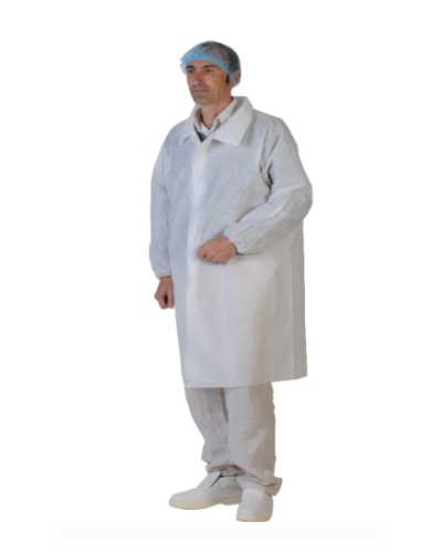 Blouse de laboratoire non-tissé en polypropylène