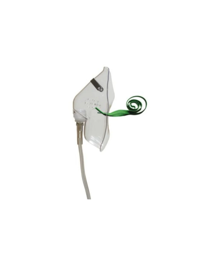 Masque à oxygène de moyenne concentration avec pince nez sans DEHP Masque à oxygène de moyenne concentration avec pince nez sans DEHP