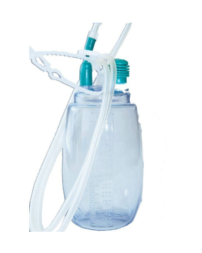 Flacon de redon, dépression initiale 950 mBars