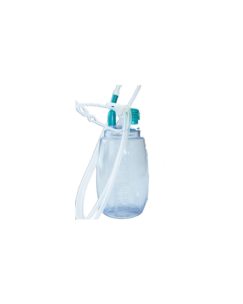 Flacon de redon, dépression initiale 950 mBars