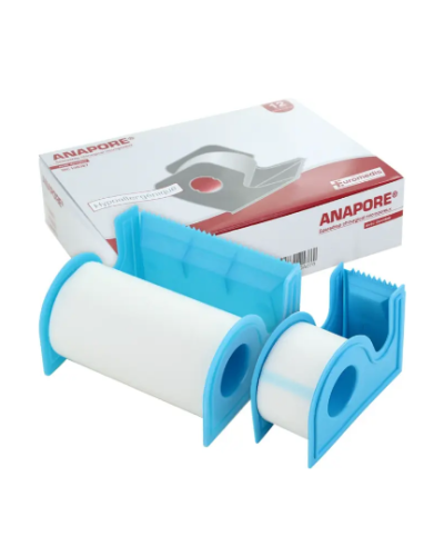 Sparadrap microporeux avec dévidoir, ANAPORE