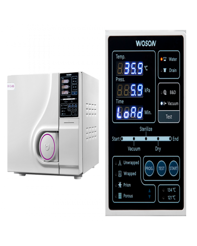 Autoclave de paillasse (Table) classe B, 23 Litres, Modèle TANZO E23 avec Imprimante intégrée