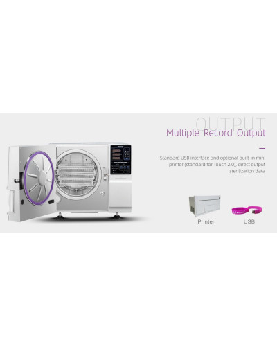 Autoclave de paillasse (Table) classe B, 23 Litres, Modèle TANZO E23 avec USB