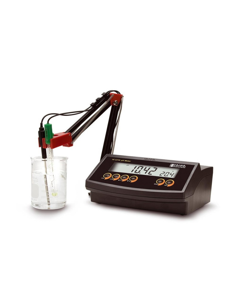 PH Mètre de paillasse à  microprocesseur (GAMME PH 0 A 14)