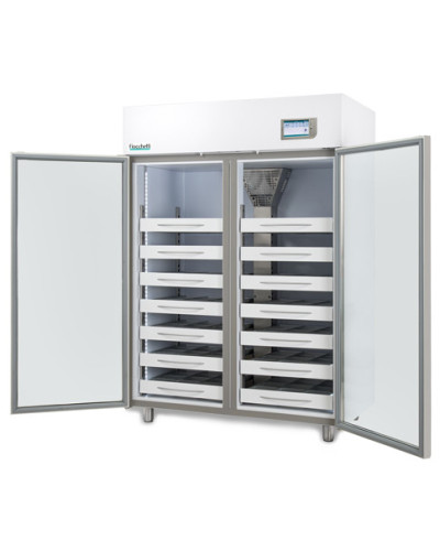 Réfrigérateur banque de sang 672 x 450 ml poches, Modèle EMOTECA 1500 ECTF-TOUCH