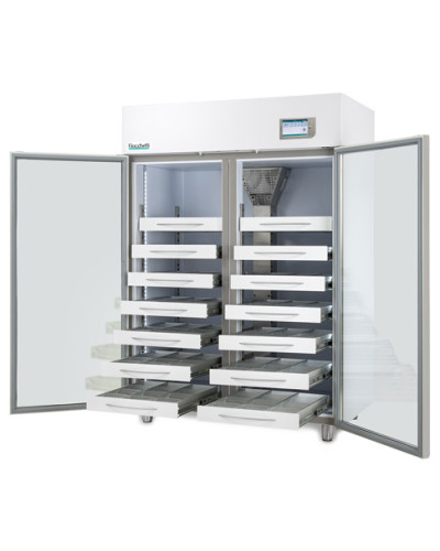 Réfrigérateur banque de sang 672 x 450 ml poches, Modèle EMOTECA 1500 ECTF-TOUCH
