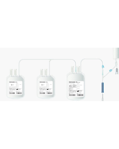 Poche de sang Triple, CPDA-1 + SAGM Poche de sang Triple, CPDA-1 + SAGM