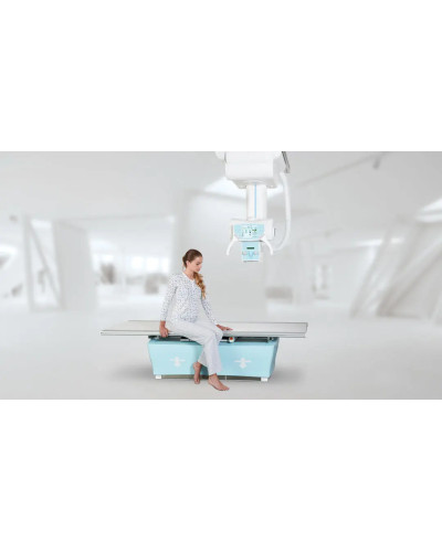 Salle de Radiographie DR avec 1 capteur Pixium EZ à suspension plafonnière