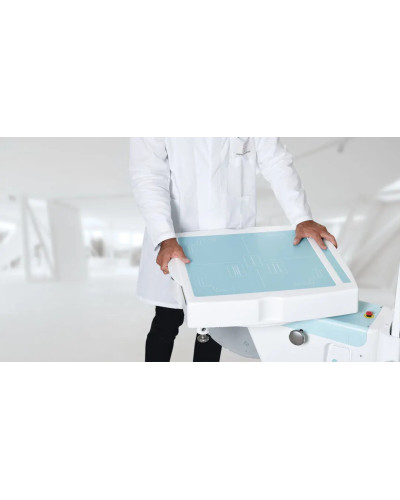 Salle de Radiographie DR avec 1 capteur Pixium EZ à suspension plafonnière