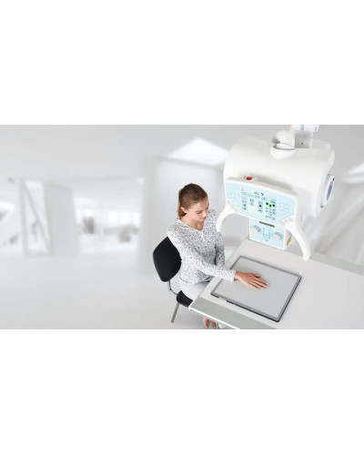 Salle de Radiographie DR avec 1 capteur Pixium EZ à suspension plafonnière