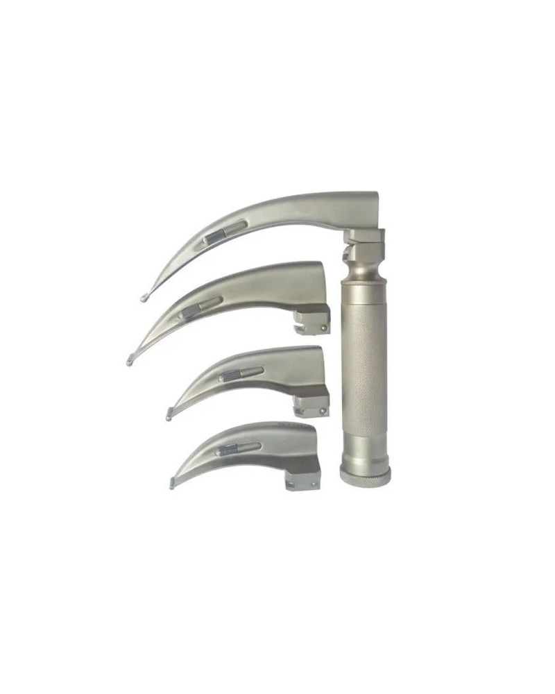 Laryngoscope 4 lames + Manche Laryngoscope 4 lames + Manche