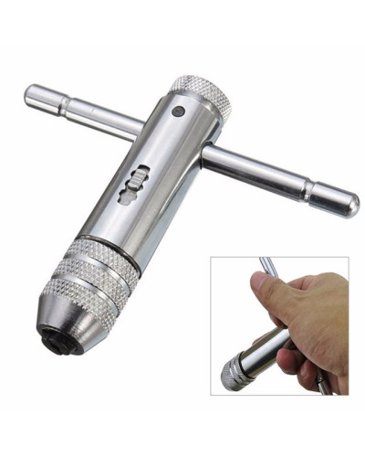 Taraud à os avec poignée en T, acier inox, diamètre : 3.5mm (cortical)