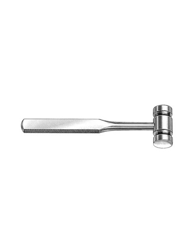 Marteau avec manche en fibre, acier inox, poids 500g SURGIVAL