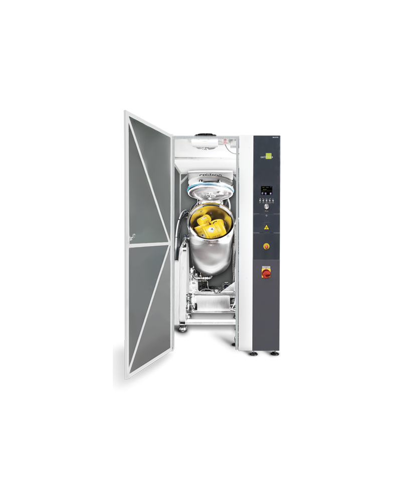 Broyeur et Stérilisateur intégré des déchets hospitaliers, capacité 150L Premium