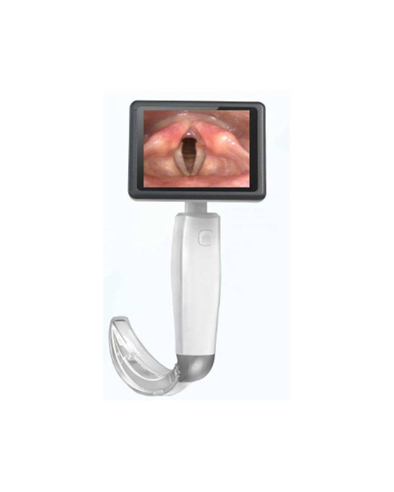 Laryngoscope vidéo avec lame réutilisable, Adulte