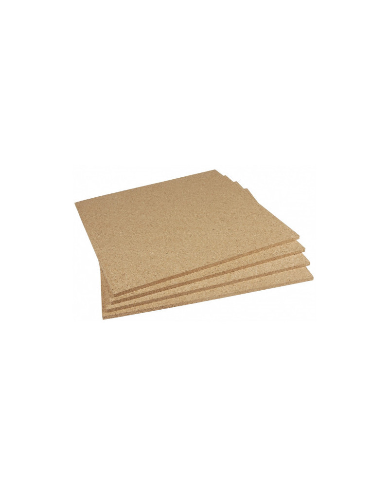 Plaque en liège, 200 x 200 mm