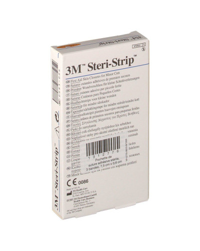 Stéri-strip plaque de 3