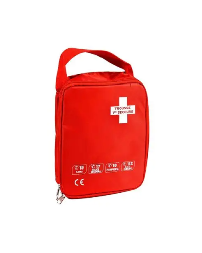 Trousse de secours en tissu pour véhicule vide