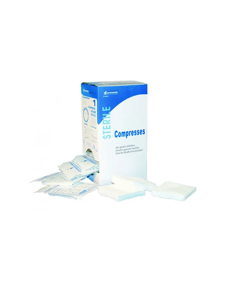 Compresse Gaze Tissée Stérile - format 30 x 30 cm boite de 10