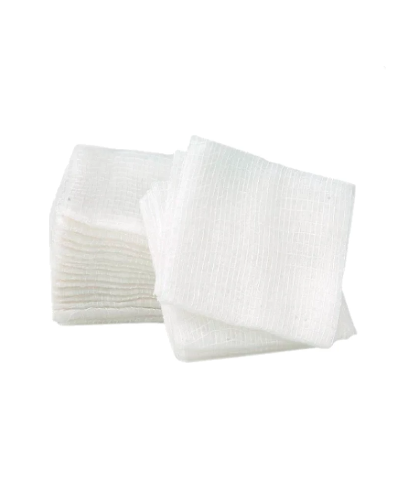 Compresse Gaze Tissée Stérile - format 5 x5 cm plié (20 x 20 cm ouvert ) boite de 50