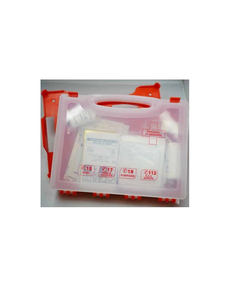 Trousse Véhicule en poplypropylène Avec support mural