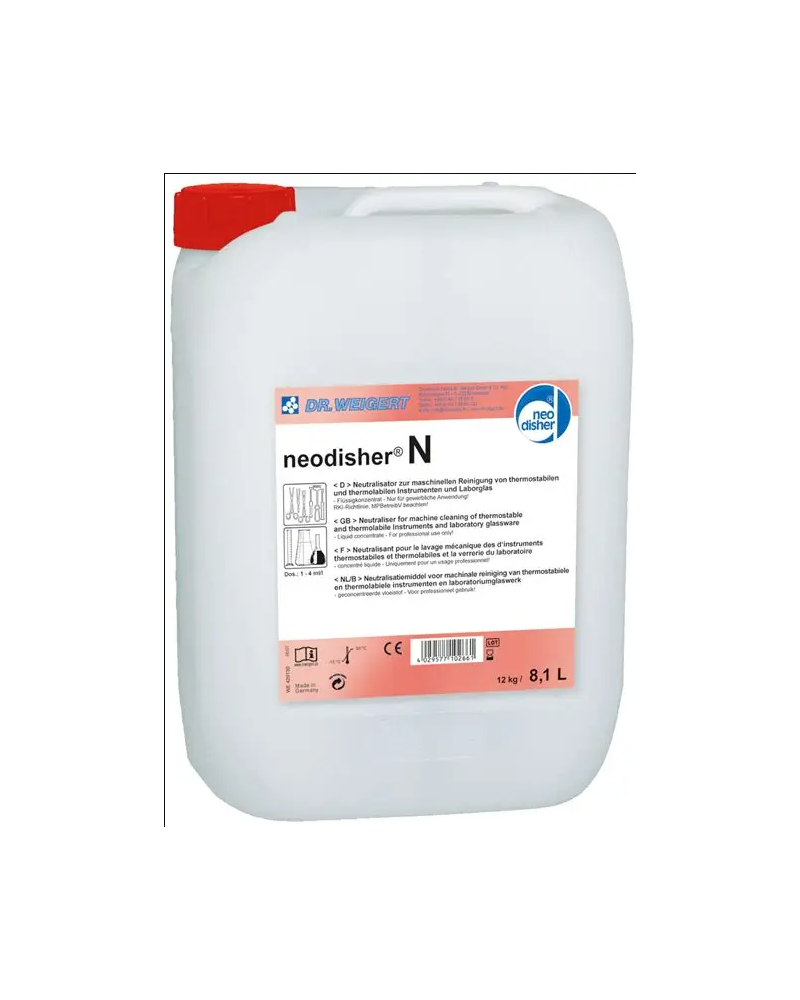 Détergent neutralisant Neodisher N, bidon de 12kg