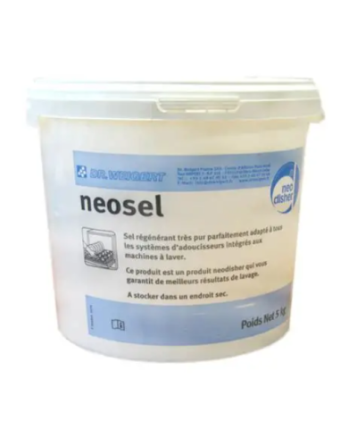 Sel régénérant Neodisher neosel, seau de 5 kg