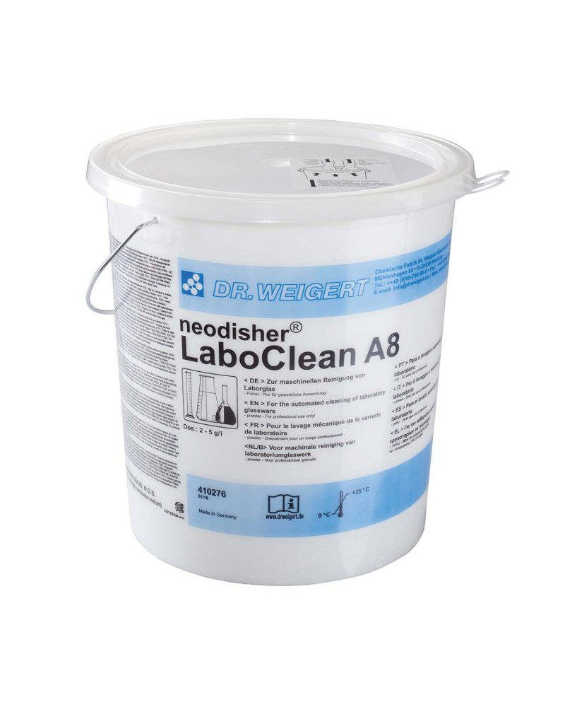 Détergent alcalin chloré Neodisher LaboClean A8 pour autolaveur
