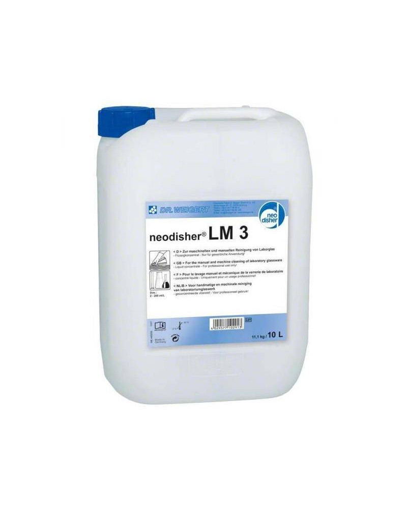 Détergent alcalin liquide concentré Neodisher LM3 10L, sans phosphate