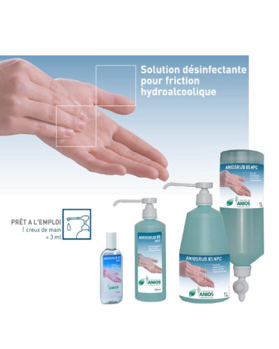 ANIOSRUB 85 NPC, Flacon de 1L airless