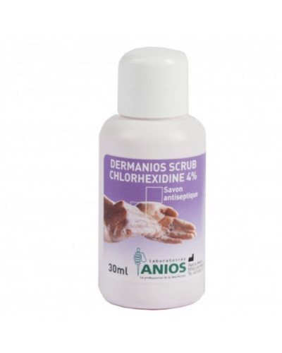 Dermanios scrub chlorhexidine 4%, flacon de 30 mL