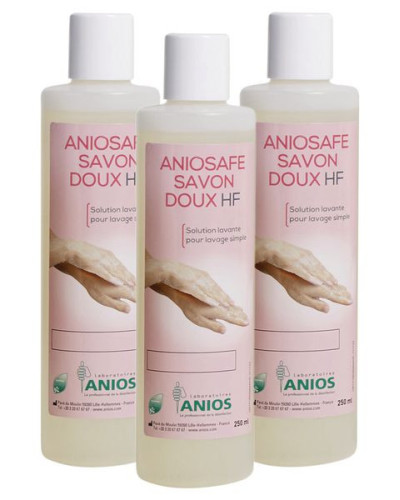ANIOSAFE savon ultra doux, Flacon de 250 ml