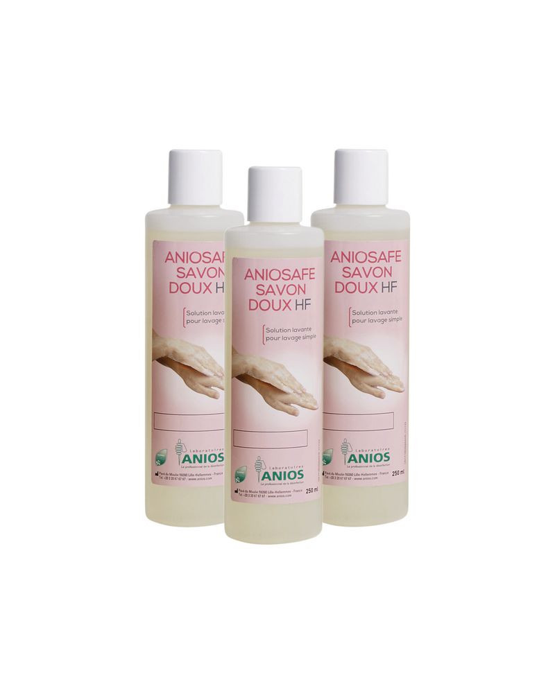 ANIOSAFE savon ultra doux, Flacon de 250 ml ANIOSAFE savon ultra doux, Flacon de 250 ml