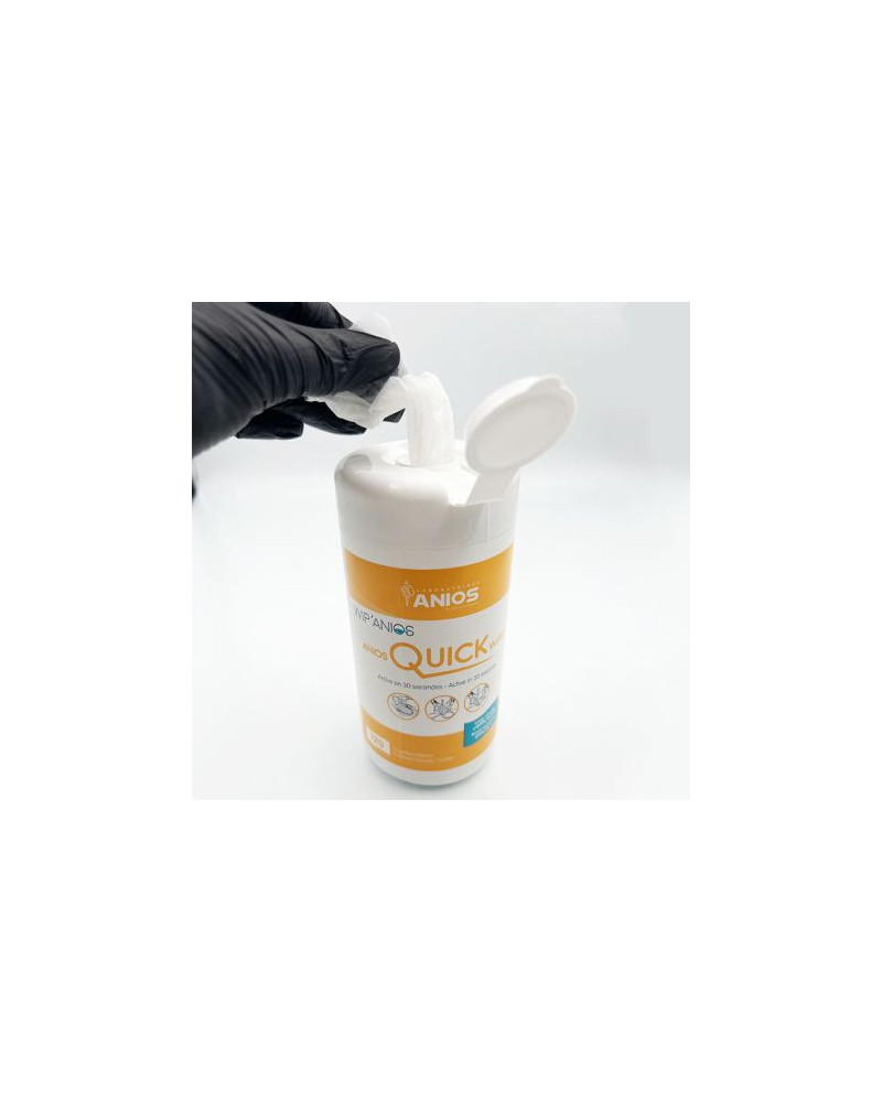 Lingettes alcoolisées Quick Wipes