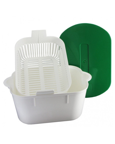 INSTRUBAC autoclavable  2 L, avec fente et sans fente